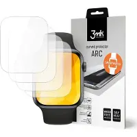 3MK Lot de 3 protections écran montre 3MK Apple Watch 5 - transparent/transparent - TU