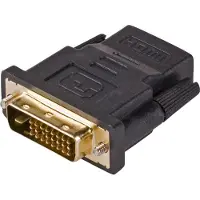 Akyga AK-AD-41 Adaptateur HDMI vers DVI DVI 24+5 Dual Link femelle vers mâle