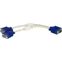 Akyga Câble adaptateur AK-AD-20 VGA M - 2x VGA F 0,25m