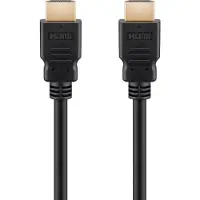 Goobay HDMI – HDMI (0.50 m), Câble vidéo, Noir