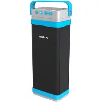 Omega OG095 haut-parleur bleu, Enceinte Bluetooth, Bleu, Noir