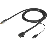 VivoLink Câble HDMI Pro 2m M-F Ultra (2 m), Câble vidéo, Noir