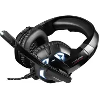 Modecom MC-849 SHIELD su microphoneu (Filaire), Casque gaming, Noir
