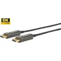 Microconnect DP-MMG-1500V1.4OP câble DisplayPort 15 m Noir