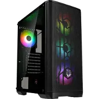 BitFenix Carte mère pour PC Mid-Tower - - Pour carte mère ATX/Micro ATX/Mini-ITX - BFC-NSE-300-KKGSK-4A