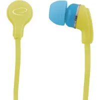 Esperanza Écouteurs Stéréo Jaune Fluo