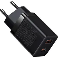 Baseus Super Si Pro Quick Charger Usb + Usb-C 30W (Noir)