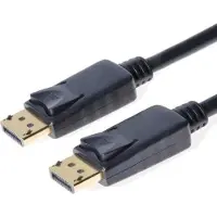 PremiumCord Câble DisplayPort 1.3 M/M (1.50 m), Câble vidéo, Noir