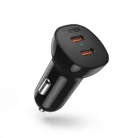 Choetech Chargeur de voiture Tc0008 40W 2X Usb-C