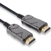 PremiumCord 8K Optical Active Ultra High Speed Câble HDMI 2.1 MM 48Gbps,Noir,5m