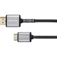 Krüger&Matz Câble HDMI - miniHDMI (A-C) 1,8 m (1.80 m), Câble vidéo, Noir