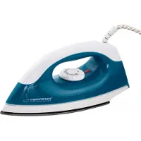 Esperanza Fer à repasser de voyage , semelle antiadhésive, 1200 W, bleu et blanc.