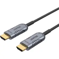 UNITEK C11028DGY Câble optique HDMI 70m (70 m), Câble vidéo, Gris