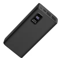 Platinet PMPB30WQC728B power bank Lithium Polymer (LiPo) 30000 mAh Noir