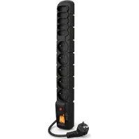 Acar S10 bande de protection contre les surtensions 5.0m noir