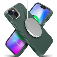 Spigen Ultra Color MagSafe Case pour Apple iPhone 14 Plus - kale (Apple iPhone 14 Plus), Coque pour téléphone portable, Vert