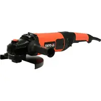 YATO Meuleuse angulaire 2800W - - 230 mm - 6600 tr/min - Poignée rotative - Démarrage progressif - Câble 3 m