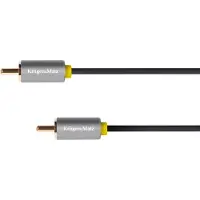 Krüger&Matz Câble RCA 1x - RCA 1x, 1,8m Kruger&Matz Basic