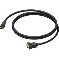Procab Clv160/3 Hdmi To Dvi Cable 3 M Argenté
