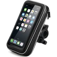 Wozinsky Support de téléphone pour vélo, moto, scooter noir (WBHBK7)