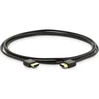 LMP 16638 - Câble HDMI (m) vers HDMI (m) - 4K 60 Hz, Super Fin, Longueur 2 Mètres, Couleur Noir