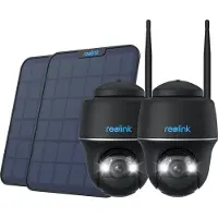 Reolink 2xArgus Series B430-B Battery-WiFi +2x Solar Panel 2-B (2x 40-57-9874 + 2x 40-57-9961)