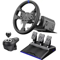 PXN V99 Steering Wheel Argenté