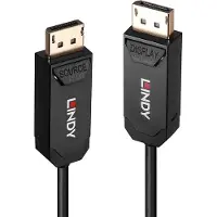 Lindy 10m Fibre Optique Hybride DP 2.0 UHBR10 Cable