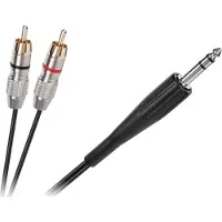 Inny KPO3867-3 Câble JACK 6.3 stéréo - 2RCA 3m