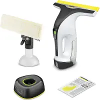 Kärcher WV 4-4 PLUS Kit lave-vitres électrique à batterie 0,15 L Noir, Blanc, Jaune