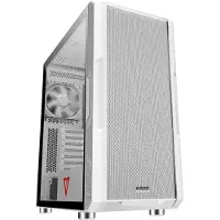Modecom Boîtier Volcano Amirani blanc (ATX), Boîtier PC, Blanc