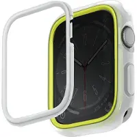 Uniq Etui Moduo Apple Watch Series 4/5/6/7/8/9/Se/Se2 40/41Mm Limonka-Biay/Lime-White