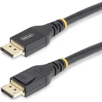 StarTech.com 4k/8k 15 M Displayport Cable Argenté