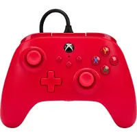 PowerA XB Controller Enhanced wired rouge (PC, Xbox One S, Xbox Series S, Xbox Series X), Manette, Rouge