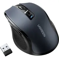 UGREEN Mu006 Wireless Optical Usb 2.4Ghz 4000 Dpi Mouse - Noir
