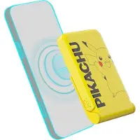 Nintendo Powerbank magnétique 5000 Mah, Usb-C 15W, Pokemon Pikatchu avec support (Jaune)