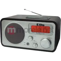 Eltra Kormoran Portable Analogique Noir, Argent (FM, LW), Radio, Noir, Argent