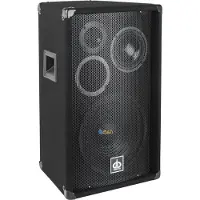 No-name Enceinte de scène Q1201 (Passif, 1x 200 W), Haut-parleur PA, Noir