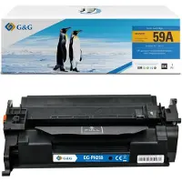G&G Toner compatible avec HP CF259A, NT-PH259, HP 59A, noir, 3000s