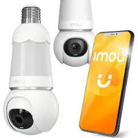 IMOU - IPC-S6DP-5M0WEB-E27 - Caméra intégrée dans une ampoule