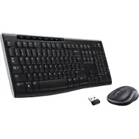 Logitech Wireless Combo MK270 - Ensemble clavier et souris - sans fil - 2.4 GHz - Laout : US Int (920-004508)