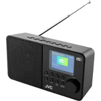 JVC RA-E611B-DAB (DAB+ DAB, FM), Radio, Noir
