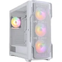 Nanoxia Geh MIDI DS-9 ARGB Airflow blanc - USB-C - TG-Mesh