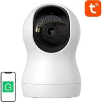 Gosund Caméra intérieure rotative Wifi Ipc2 3Mp Tuya