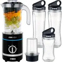 Noveen Blender Sport Mix & Fit SB2000 X-LINE 0,8 L, blender de table 500 W
