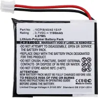 CoreParts Batterie pour GPS, navigateur