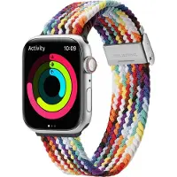 DUX Série Mixture II (38 mm, 40 mm, 41 mm, Nylon, Polyéthylène (PE) - tressé), Sangles de montre, Multicolore