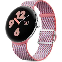 Google GA06104-WW, bracelet de montre, fibre de coton, argent, 1 pièce