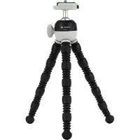 Fotopro UFO3 flexibles Stativ - schwarz (Matières plastiques, Métal), Trépied, Noir