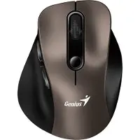 Genius Ergo 9000S/Ergonomique/Optique/Droitier/2 400 DPI/USB+BT/Champagne Titanium